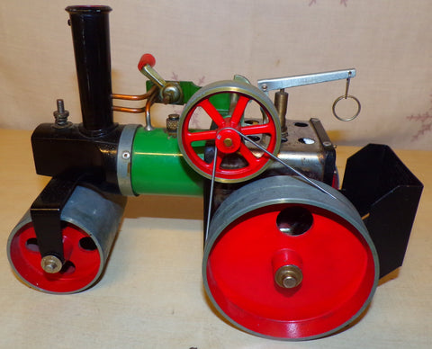 Mamod SR1a Live Steam Engine Road Roller Complete & Steaming
