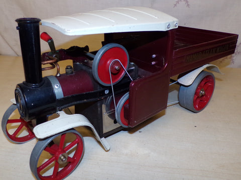 1970's Mamod SW1 Live Steam Wagon Over Painted Ideal Restoration Project