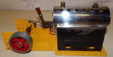 MEC1 Mamod Meccano Horizontal Live Steam Engine & Spirit Burner Pre Owned