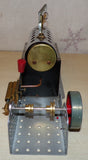 SP3 Mamod Meccano Horizontal Live Steam Engine & Solid Fuel Burner Pre Owned