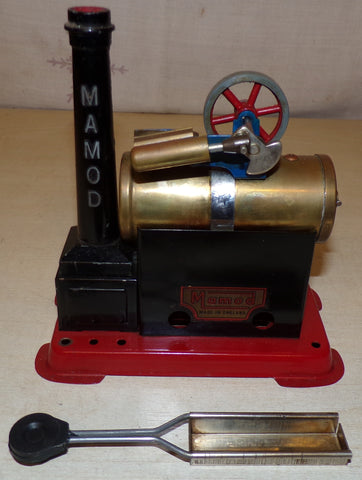 Mamod SP1  Overtype Live Steam Stationary Engine With Burner