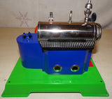 Wilesco D8 Live Steam Stationary Engine Multi Coloured Special Edition Version