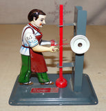 Wilesco M75   Worker With Metal Press Stamper Steam Engine Accessory