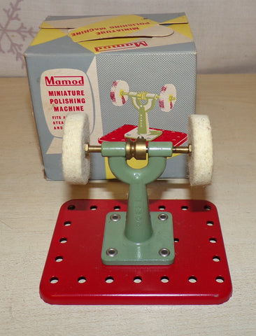 Boxed Mamod Pedestal Polishing Machine Live Model Steam Engine Accessory