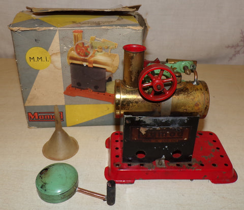 Mamod Minor 1 Stationary Steam Engine With Single Wick Burner