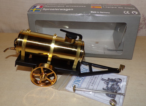 Wilesco A386 Black & Brass Water Cart Trailer Ideal For Traction Engine
