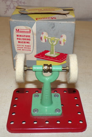 Boxed Mamod Pedestal Polishing Machine Live Model Steam Engine Accessory
