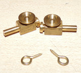 Aftermarket Pair Of Small Dummy Brass  Lamps by CJW Steam