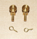 Aftermarket Pair Of Small Dummy Brass  Lamps by CJW Steam