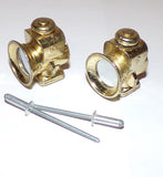 Pair Of Head Lamps For Mamod Live Steam SA1 Roadster Car NEW