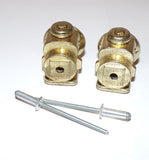 Pair Of Head Lamps For Mamod Live Steam SA1 Roadster Car NEW