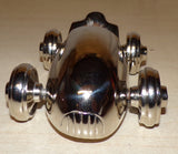 Art Deco Style Chromed Racing Car