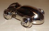 Art Deco Style Chromed Racing Car