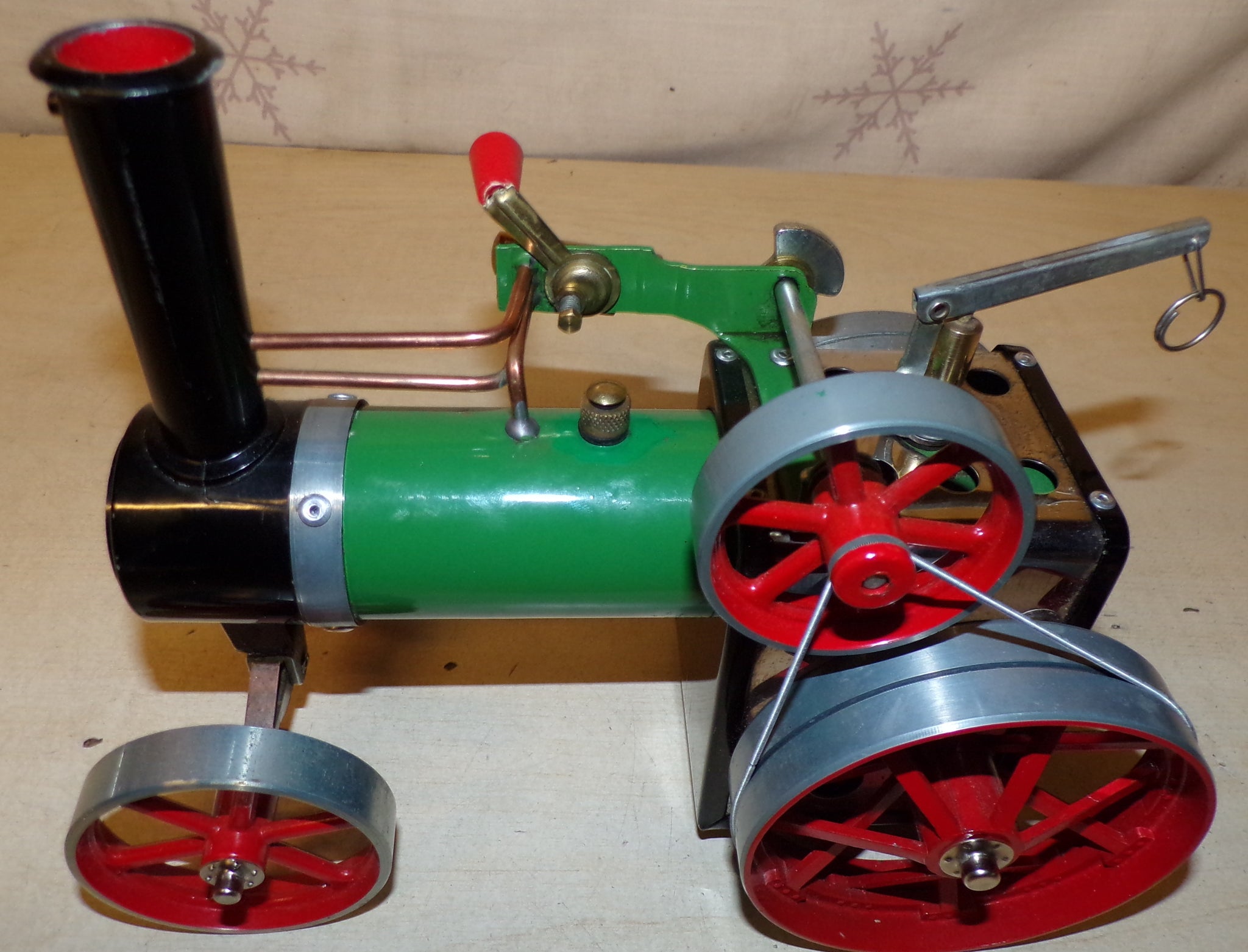 Mamod TE1a Live Steam Traction Engine Model With Box – Ali's Toy Shed