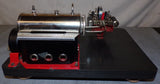 Wilesco D48 Twin Cylinder Marine Type Steam Engine & Gas Fired Boiler