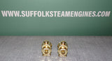 Pair Of Head Lamps For Mamod Live Steam SA1 Roadster Car NEW