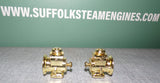 Pair Of Head Lamps For Mamod Live Steam SA1 Roadster Car NEW