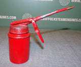 Small Wesco Of England Red Oil Can