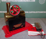 Mamod Minor 2 Overtype Live Steam Stationary Engine Model