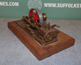 Little Freelance Horizontal Steam Engine Mainly Brass Construction Ideal Refubishment