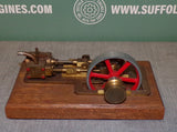 Little Freelance Horizontal Steam Engine Mainly Brass Construction Ideal Refubishment