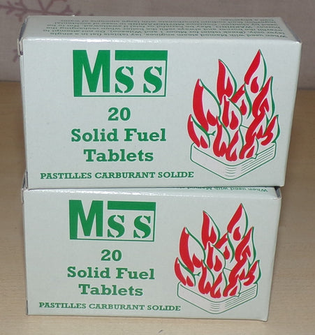 MSS Solid Fuel Tablets Ideal For Mamod & Other Live Steam Engine Models